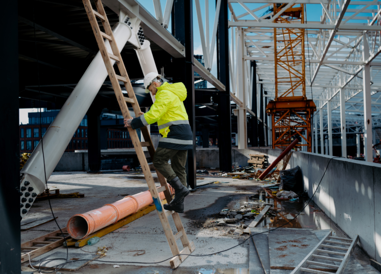 work ability - climbing latter